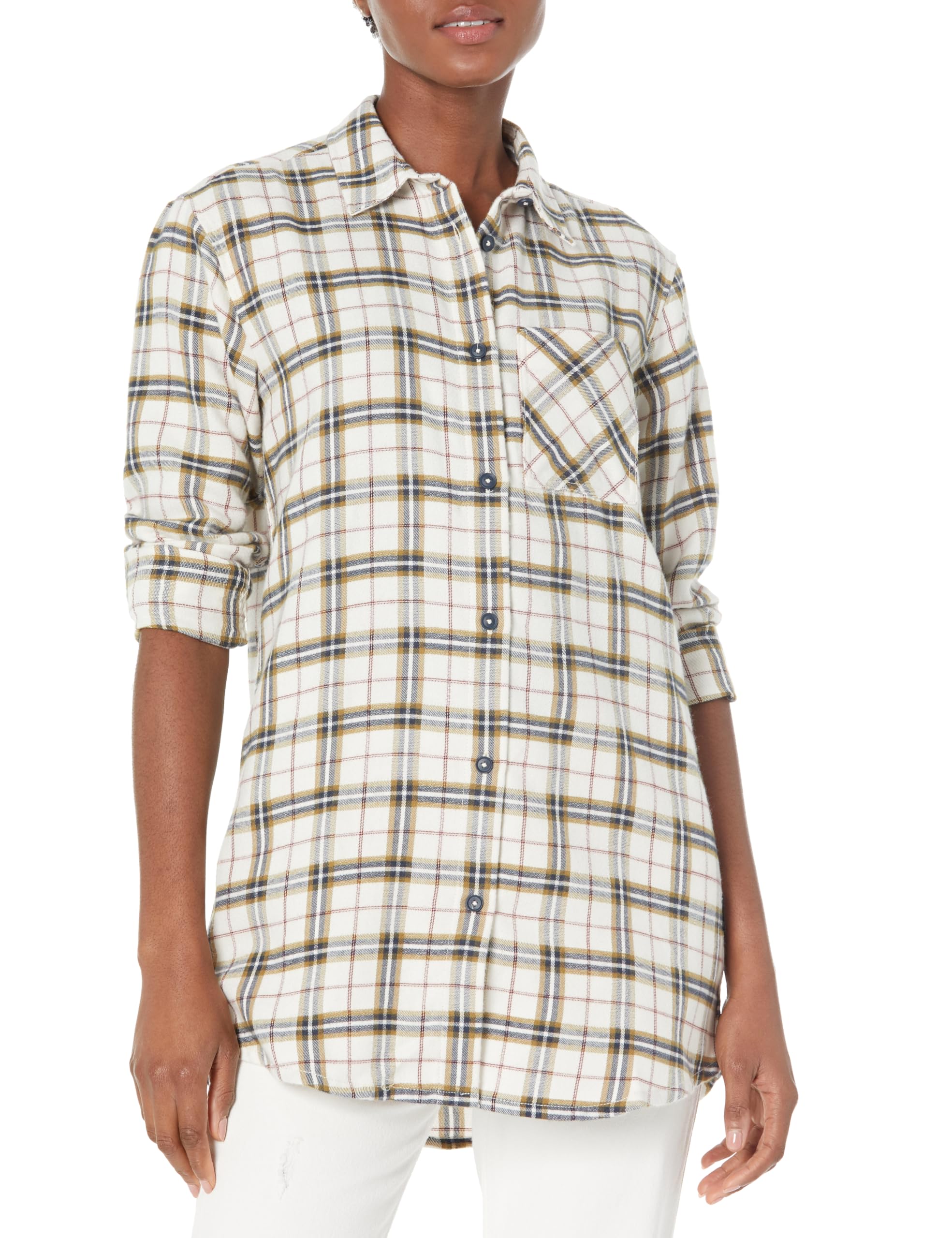 Jack Wolfskin Women's Morgenluft Long Sleeve Shirt - Cotton White