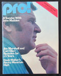 1976 Pro! Denver Broncos vs. New England Patriots Program 11/28