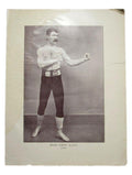 Frank "Paddy" Slavin Boxer 1895 Boxing Gladiators 11x15 Supplement Poster