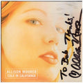 Allison Moorer Autographed Cold In California CD