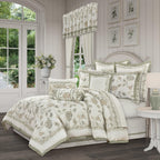 Fairview Sage Queen Comforter Set - J Queen New York