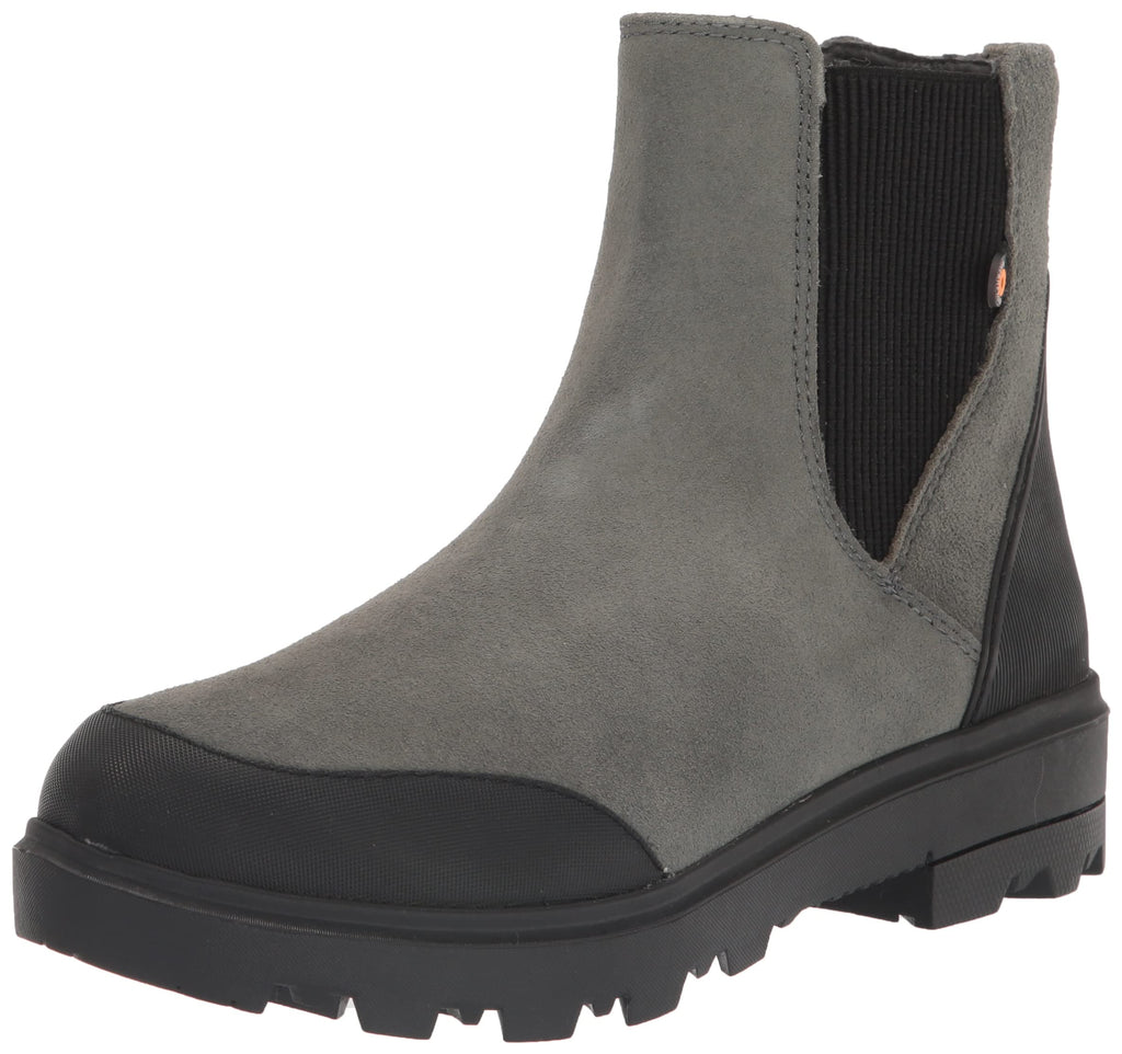 BOGS Women's Holly Chelsea Leather Boots - Green Ash