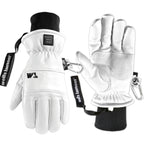 Wells Lamont HydraHyde Winter Gloves for Women & Men, Insulated for Cold Weather, Snow & Ski Gloves (White, Medium)