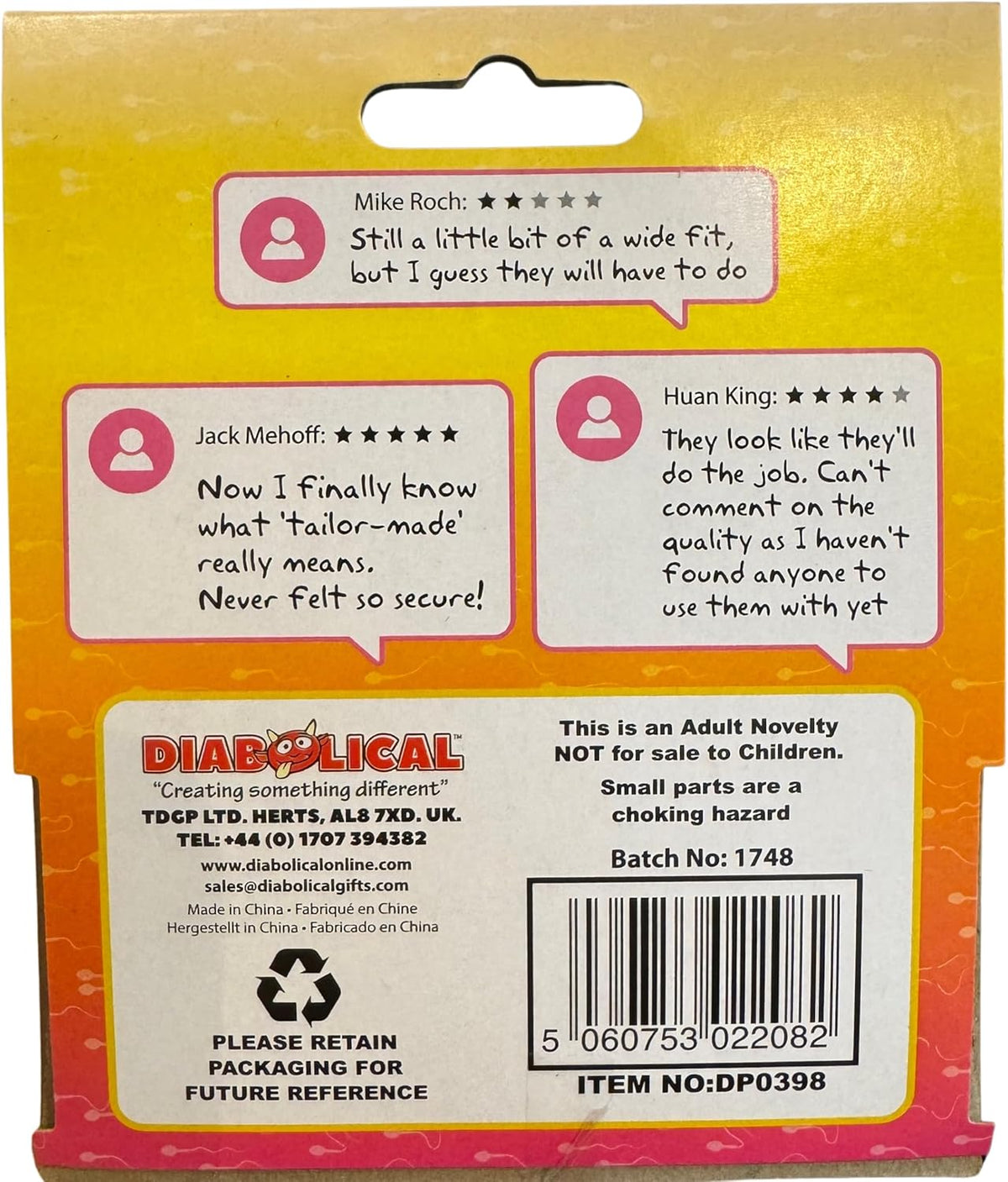 Small Pecker Condoms (3-Pack) – Micro Penis ~ The Ultimate Gag Gift! 😆