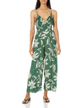 Angie Women's V Surplus Jumpsuit with Slit Leg