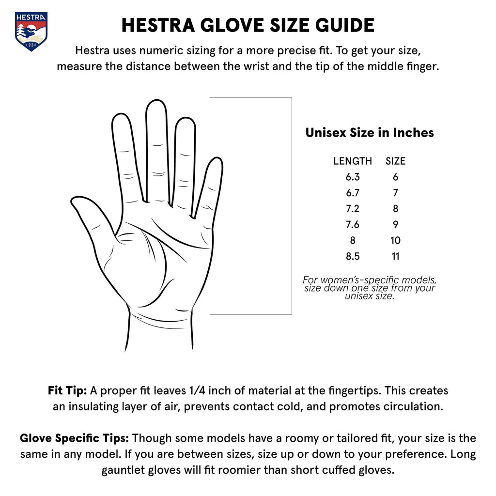 Hestra Men's Atle Nubuck Gloves