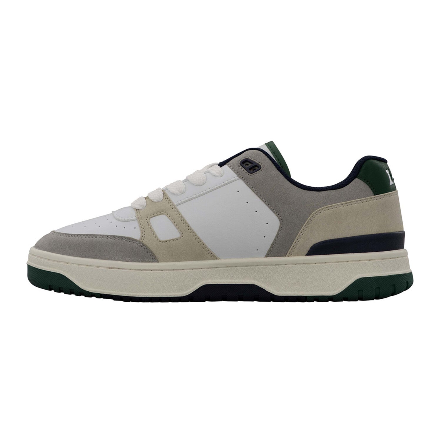 Cortland // White + Natural + Green