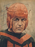 Red Grange HOF Autographed 8.5x11 Magazine Photo Chicago Bears JSA