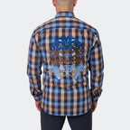 Flannel Checkbrown Button-Up // Brown