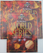 Lot of 3 1993 World Series Game Programs Toronto Blue Jays vs. Phillies 157734