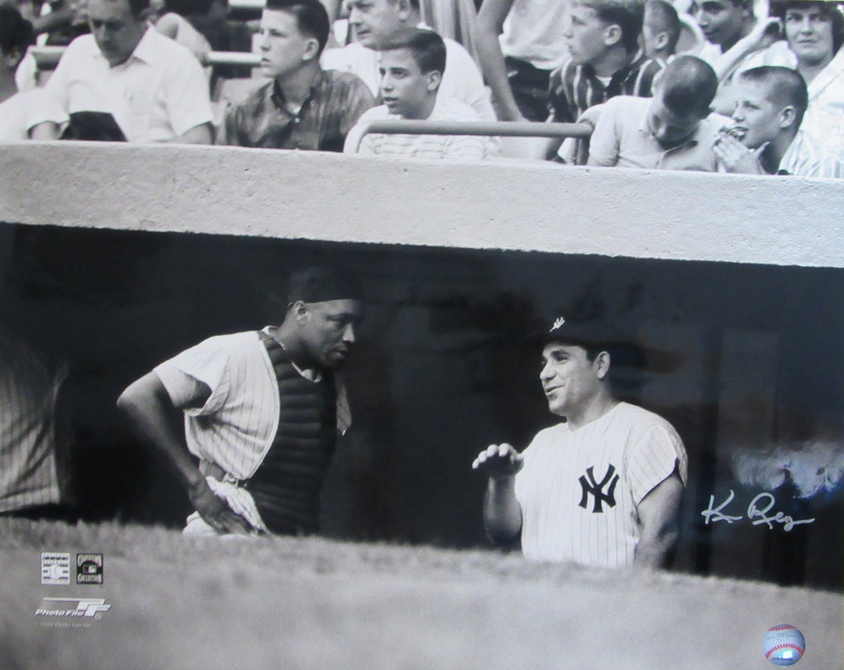 Ken Boyer New York Yankees Signed/Autographed 16x20 B/W Photo MLB Holo 154366