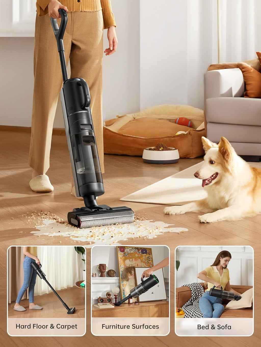 Dreame H12 Dual 4-in-1 Cordless Wet Dry Vacuum & Mop
