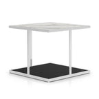 Ann Side Table // White Marble