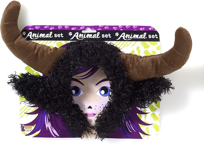 Bull Horns Headpiece Unisex Playful Animal Bull Costume Accessory