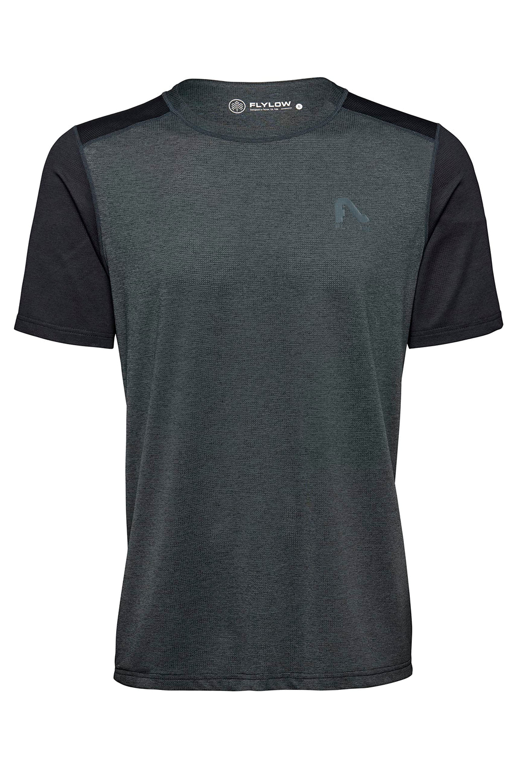Flylow Men's Garrett Short Sleeve Shirt - Slate Black