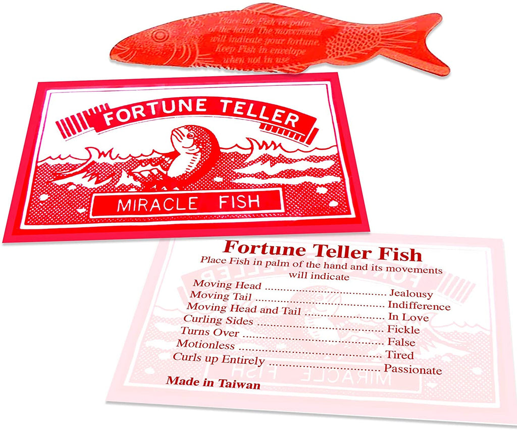 12-Pack Fortune Teller Fish – Classic Mood Reading Party Favors 🐟🔮