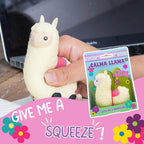 Calma Llama Stress Toy – Squeeze Away the Drama! 🦙💆‍♀️