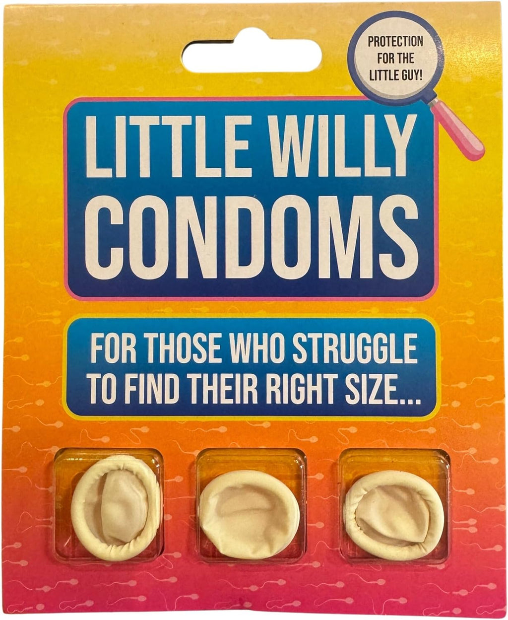 Small Pecker Condoms (3-Pack) – Micro Penis ~ The Ultimate Gag Gift! 😆