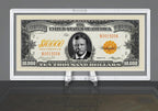 DELUXE Currency Slab Dollar Bill Plastic Case WITH STAND