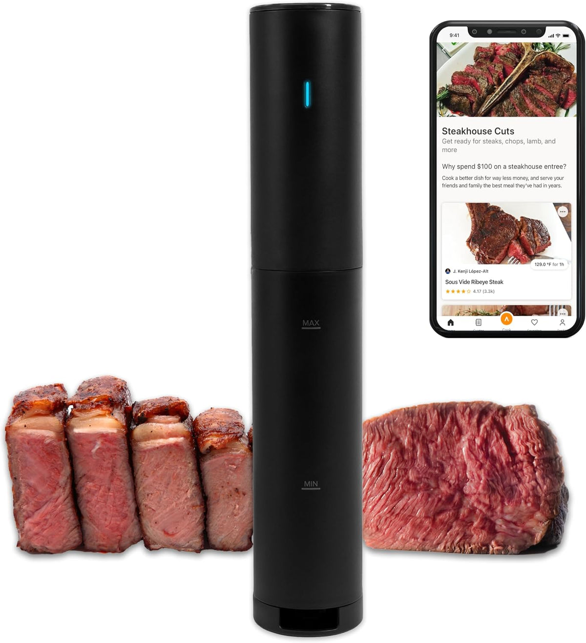 Anova Precision Cooker Mini 850W Sous Vide Black