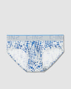 Screenshot Low Rise Brief Crocodile Blue Limted Edition