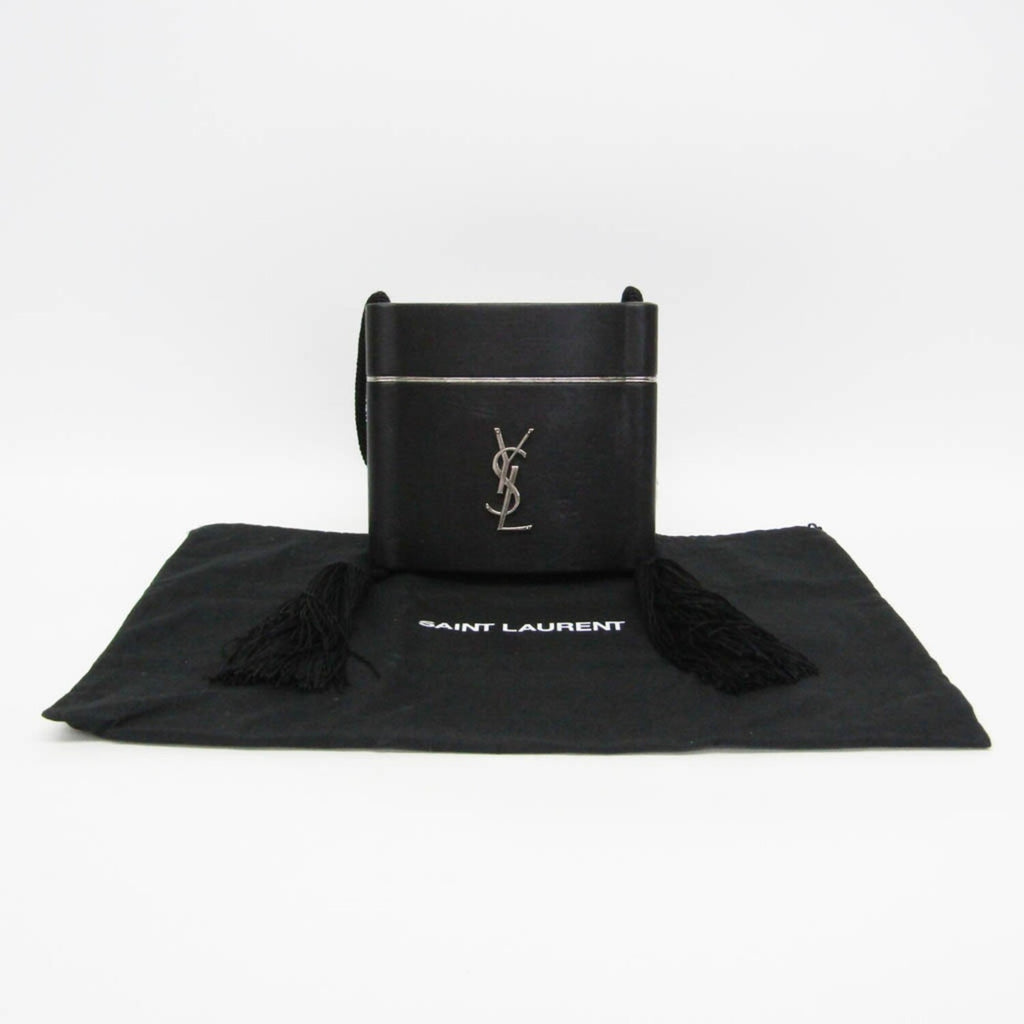 Saint Laurent // Leather Opium Shoulder Bag // Black // Pre-Owned