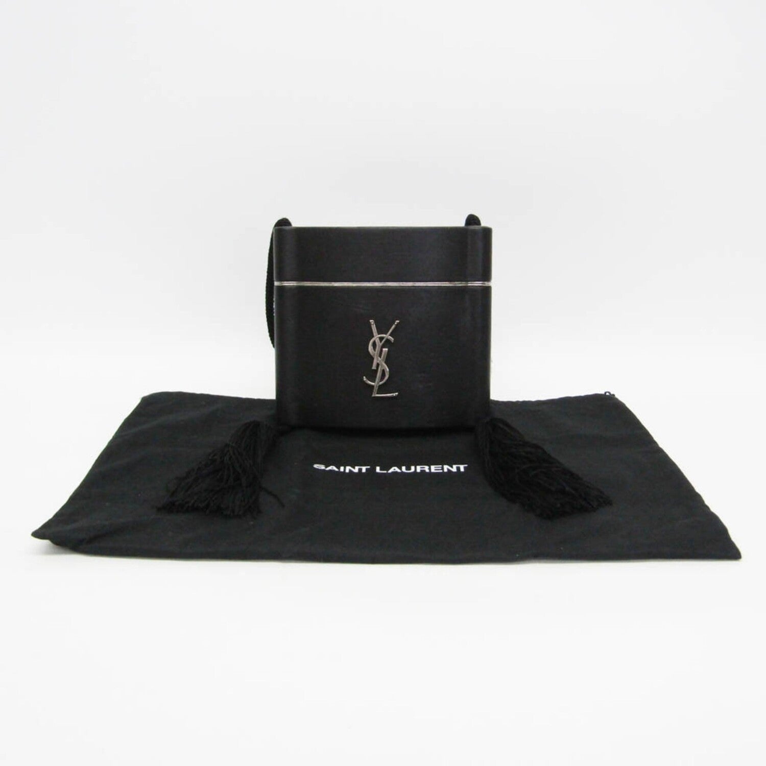 Saint Laurent // Leather Opium Shoulder Bag // Black // Pre-Owned