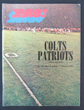 1970 Baltimore Colts vs. Boston Patriots Program 10/25/70 172386