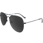 Mile Highs Polarized Sunglasses // Black + Smoke