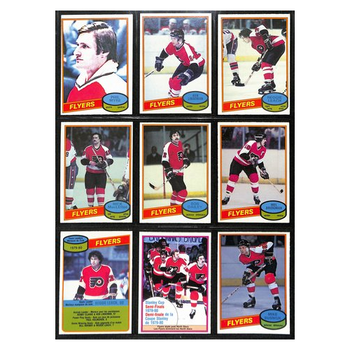 Lot of (87) 1980's O-Pee-Chee OPC Hockey Flyers Cards 192483