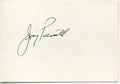 Jimmy Piersall d.2017 Boston Red Sox/Indians Signed 3x5 Index Card 145383