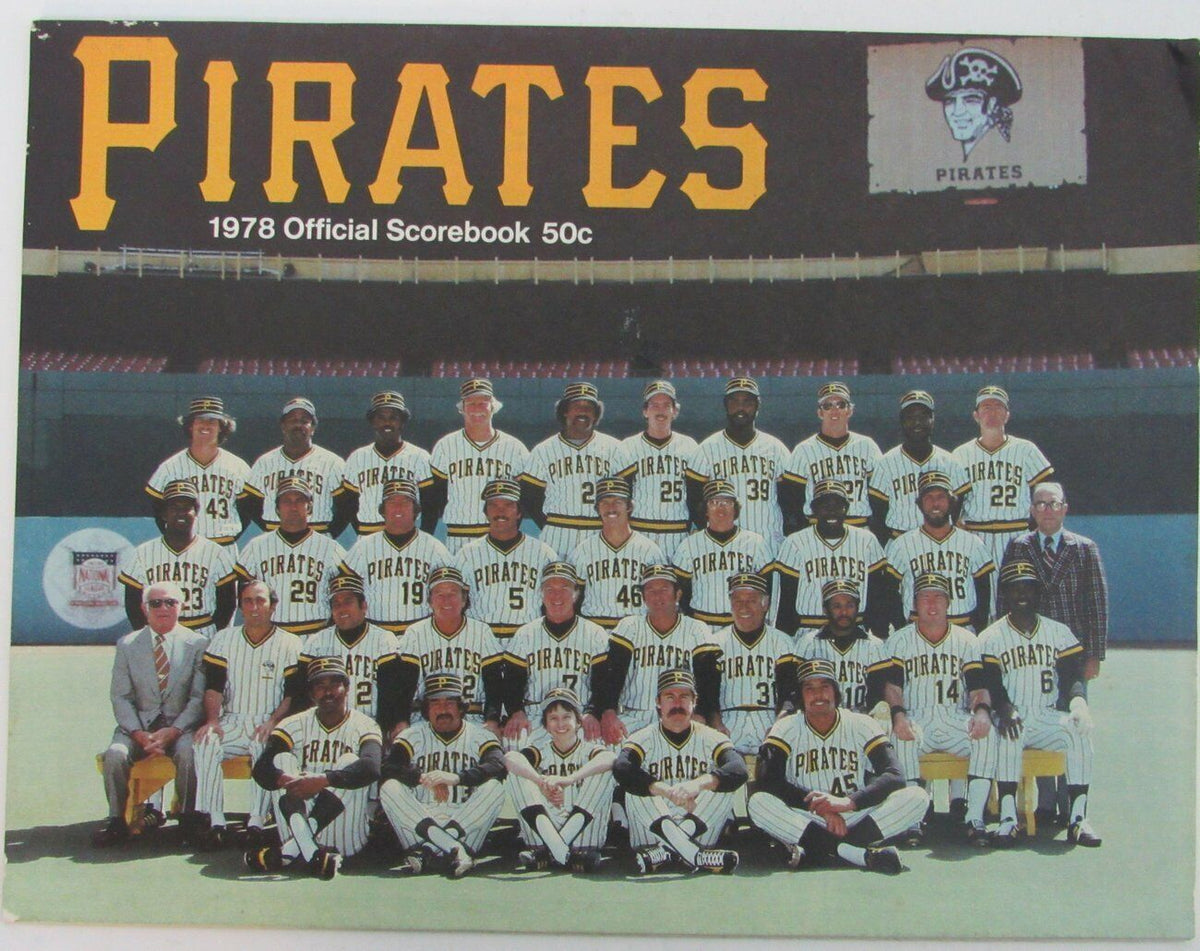 1978 Pittsburgh Pirates vs. Cardinals Official Program Team Picture 153277