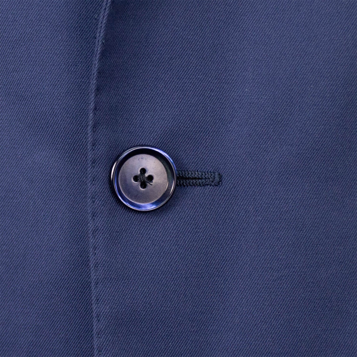 Cotton 3 Roll 2 Button Classic Fit Suit // Blue