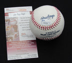 Jim Ray  Hart Signed/Auto Yankees 100th OML Baseball JAS 186613