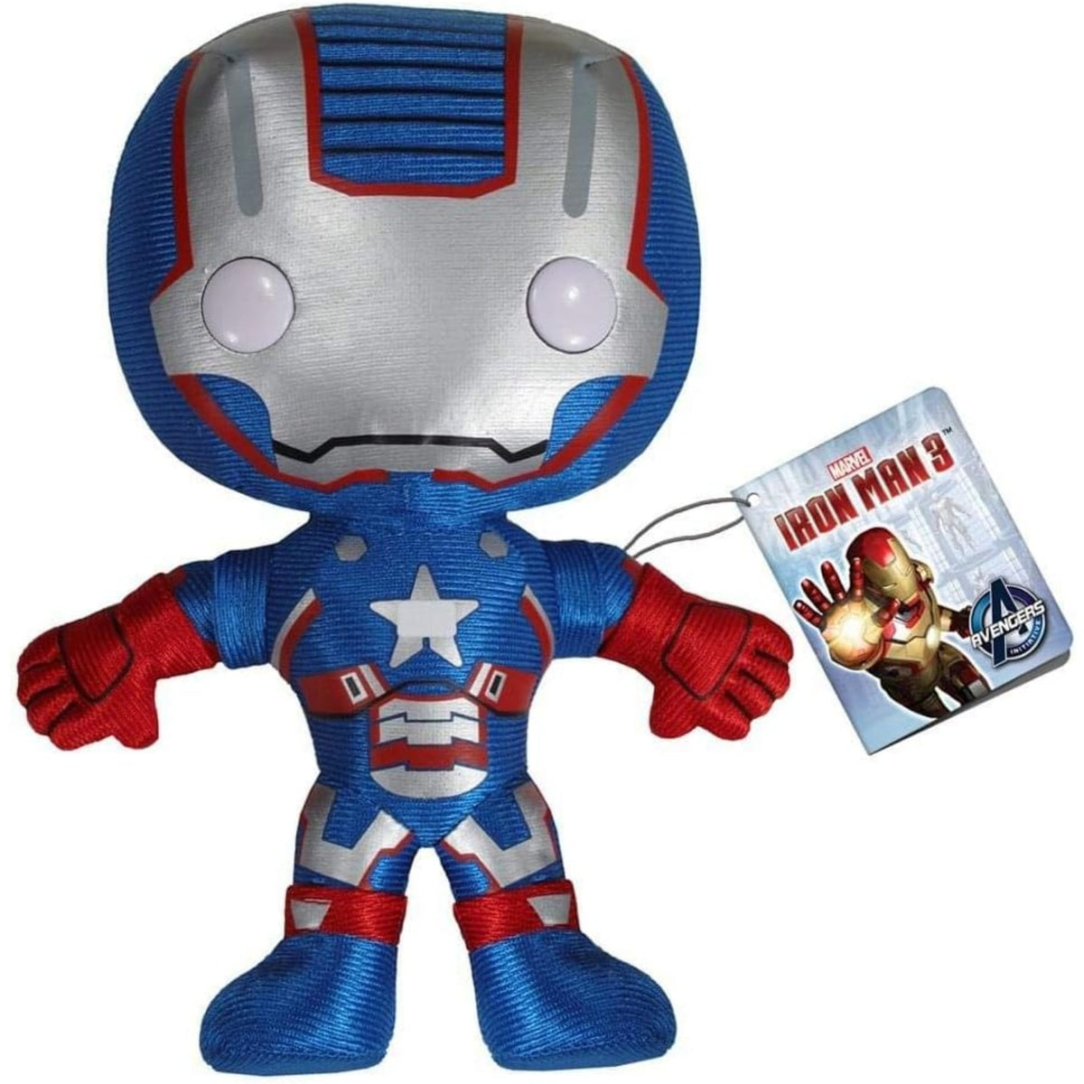 Iron Man 3 Movie Iron Patriot 7 Inches Plush