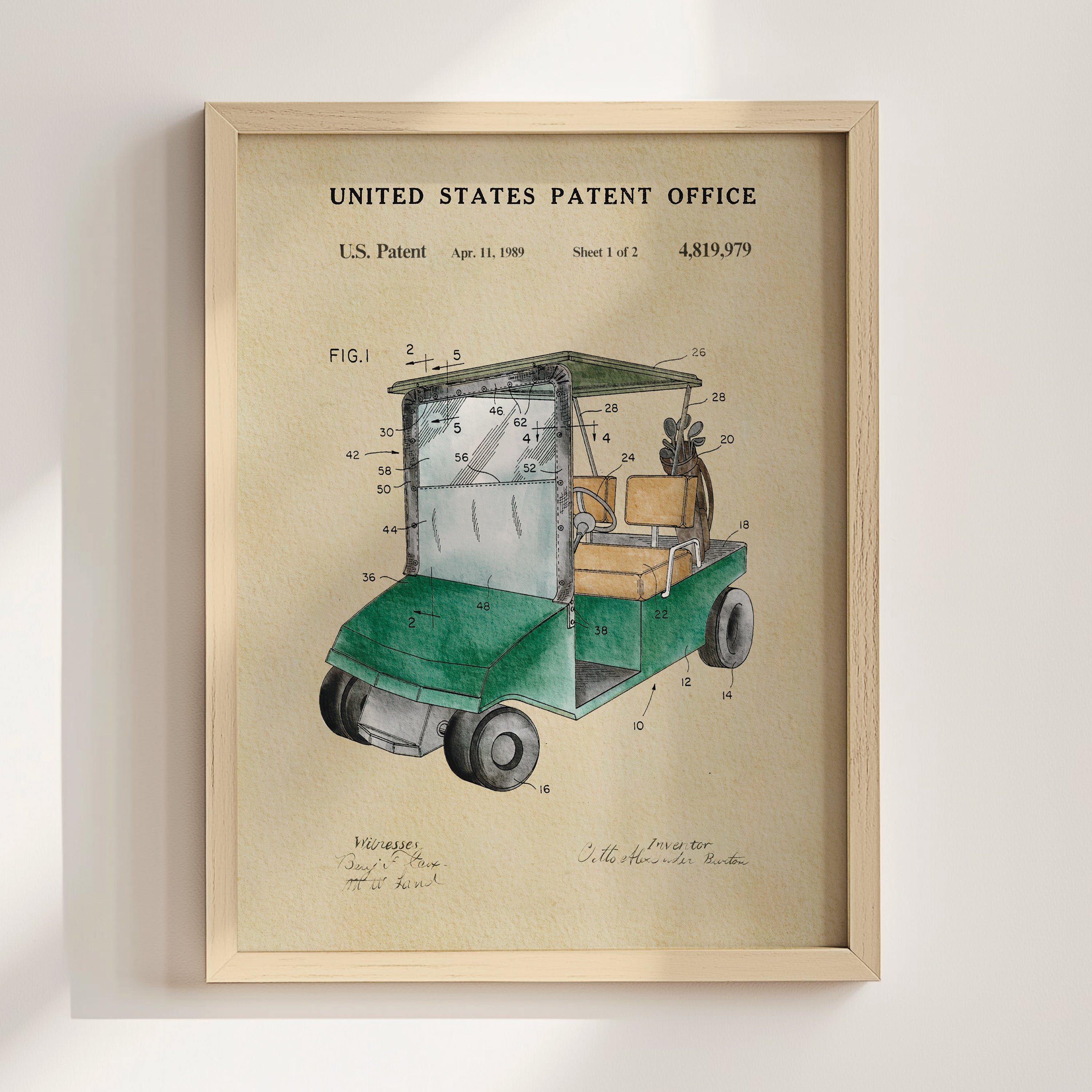 Green Golf Cart (1989)
