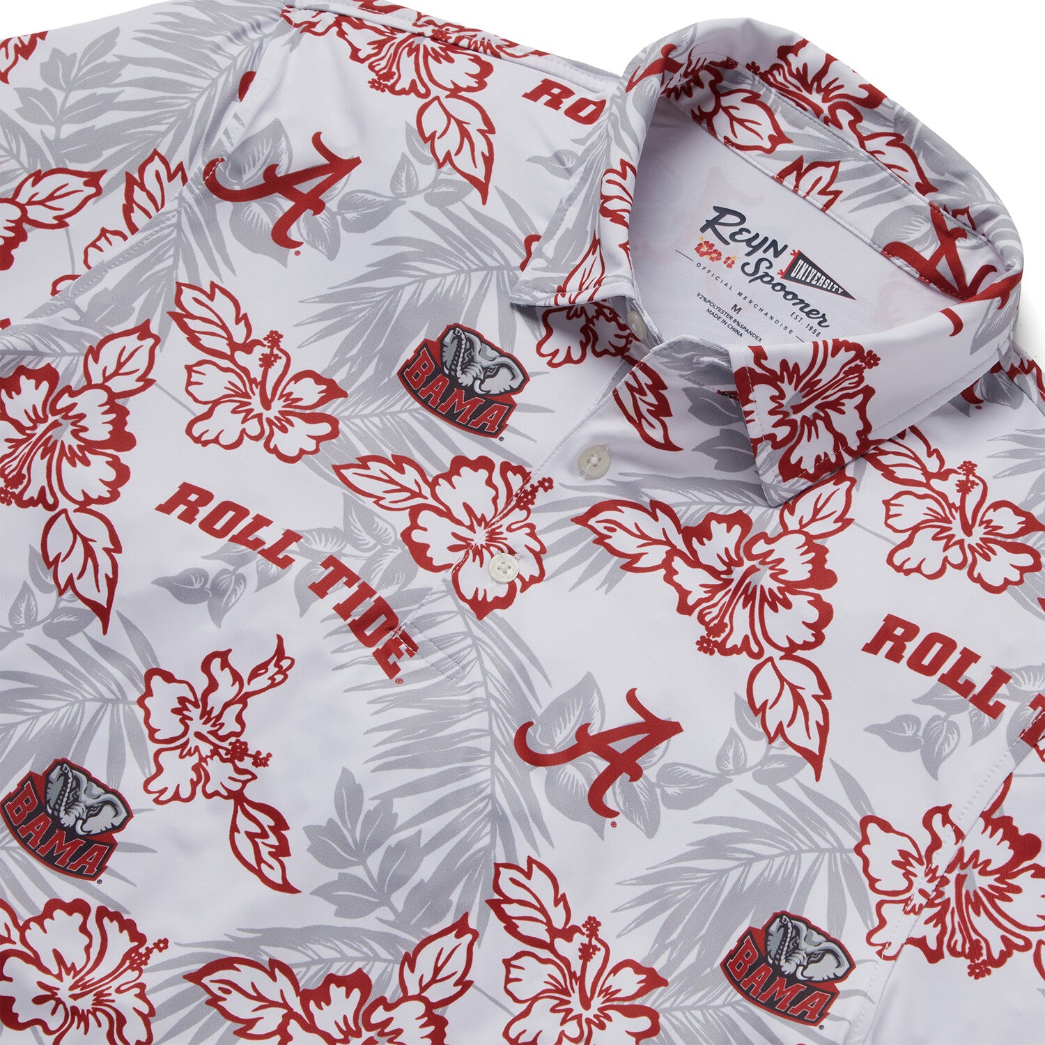 University Of Alabama Performance Polo // White