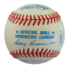 Bert Blyleven Autographed OML Baseball Minnesota Twins JSA 180170