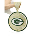 Rotating Sports Team Logo Pendant Necklace –  Perfect Gifts for True Fans