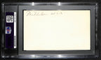 Vern Mikkelsen HOF Signed/Auto 3x5 Index Card Minneapolis Lakers PSA/DNA 188572