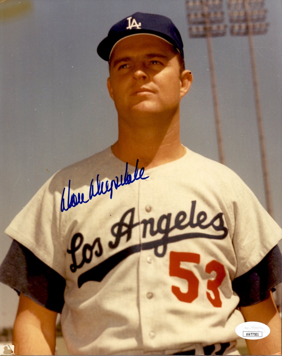 Don Drysdale HOF Signed/Autographed 8x10 Photo Los Angeles Dodgers JSA 191487