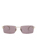 GUCCI Platinum Metal Sunglasses for Men