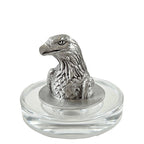 America's 250th Anniversary Eagle Head with Flag w/ Eagle Head Heritage Decanter w/ 3D Top-Diamond Accents