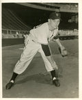Bill Connelly 8x10 B/W 1952 Press Wire Photo New York Giants