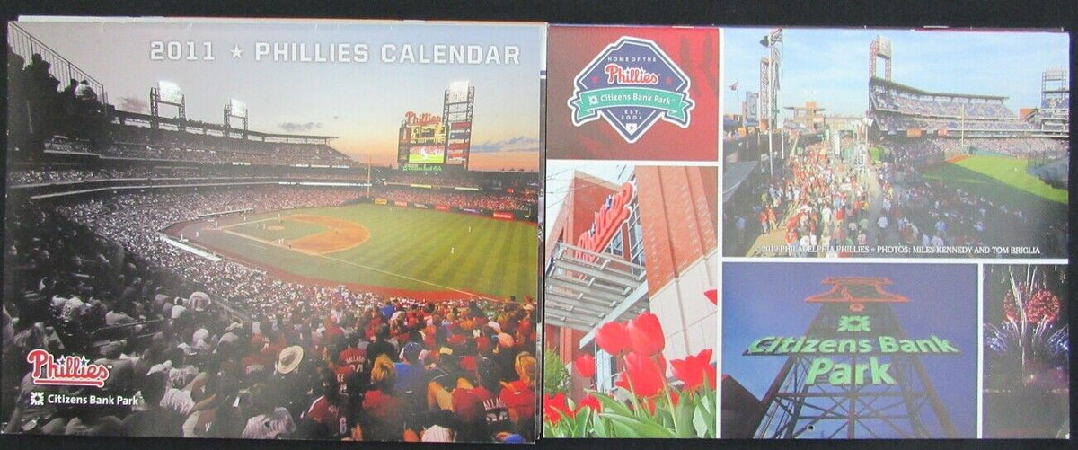 Lot of 5 2010's Philadelphia Phillies Calendars World Series Champs 157936