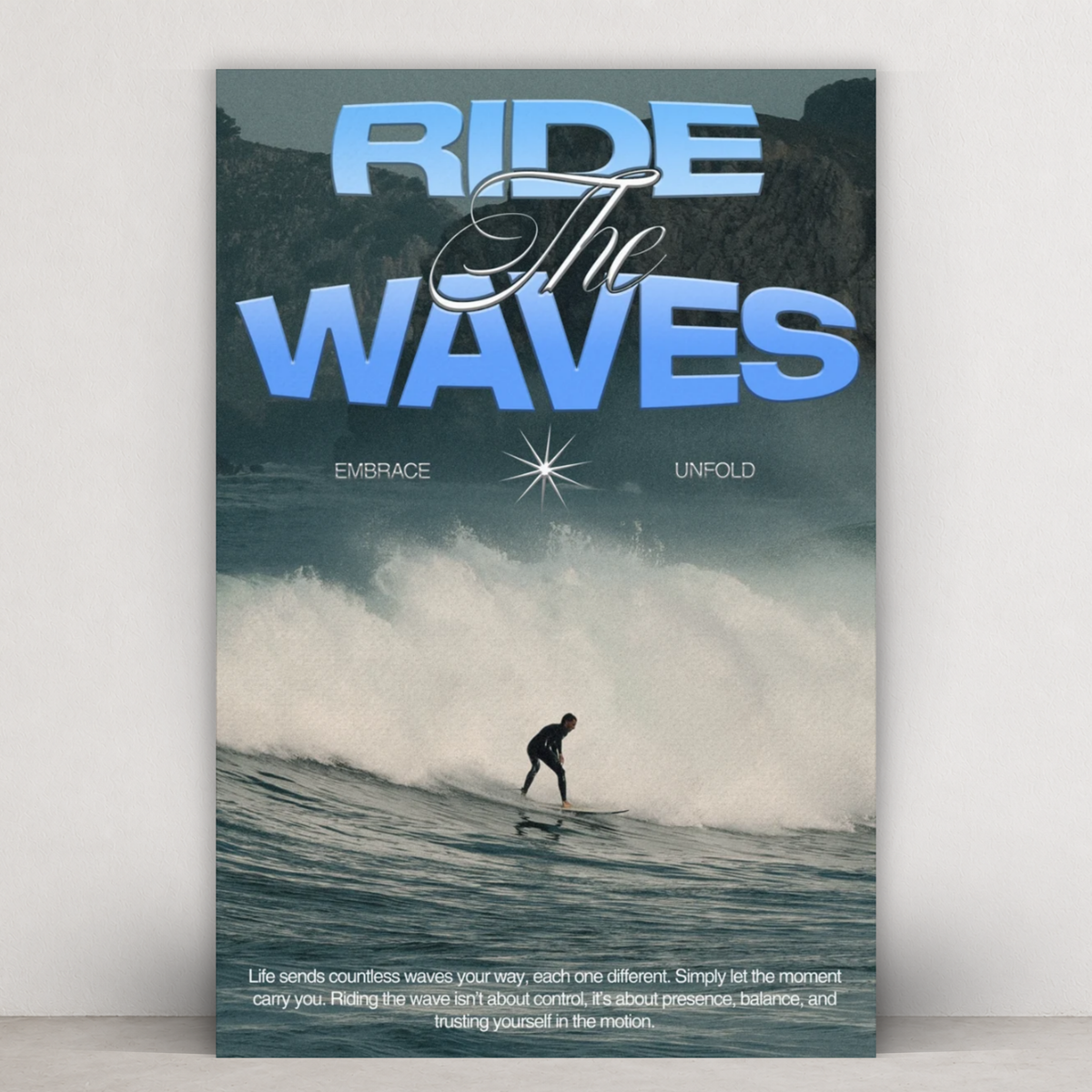 RIDE THE WAVE - SURFING