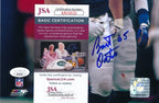 Bart Oates Autographed 8x10 Photo New York Giants JSA 186478