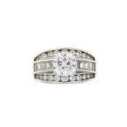 Cubic Zirconium CZ SS Bridal Sterling Silver