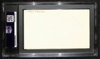 Erny Pinckert CFB HOF Signed/Auto 3x5 Index Card USC PSA/DNA 189022