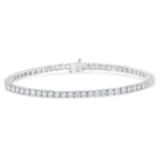 IGI Certified 5.0 Cttw Cut Diamond 14K White Gold Classic 7â€ Tennis Bracelet (H-I Color, I1-I2 Clarity)